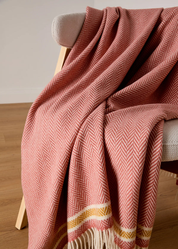 Foxford Cashmere and Lambswool Throw | Inishcrone