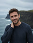 Fisherman Rib Merino Sweater | Charcoal