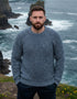 Fisherman Rib Merino Sweater | Slate
