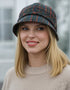 Mucros Flapper Hat | Heritage Green & Rust Tweed