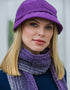 Chapeau Flapper Mucros | Violet