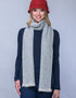 Mucros Aran Scarf | Merino Wool Alpaca Scarf