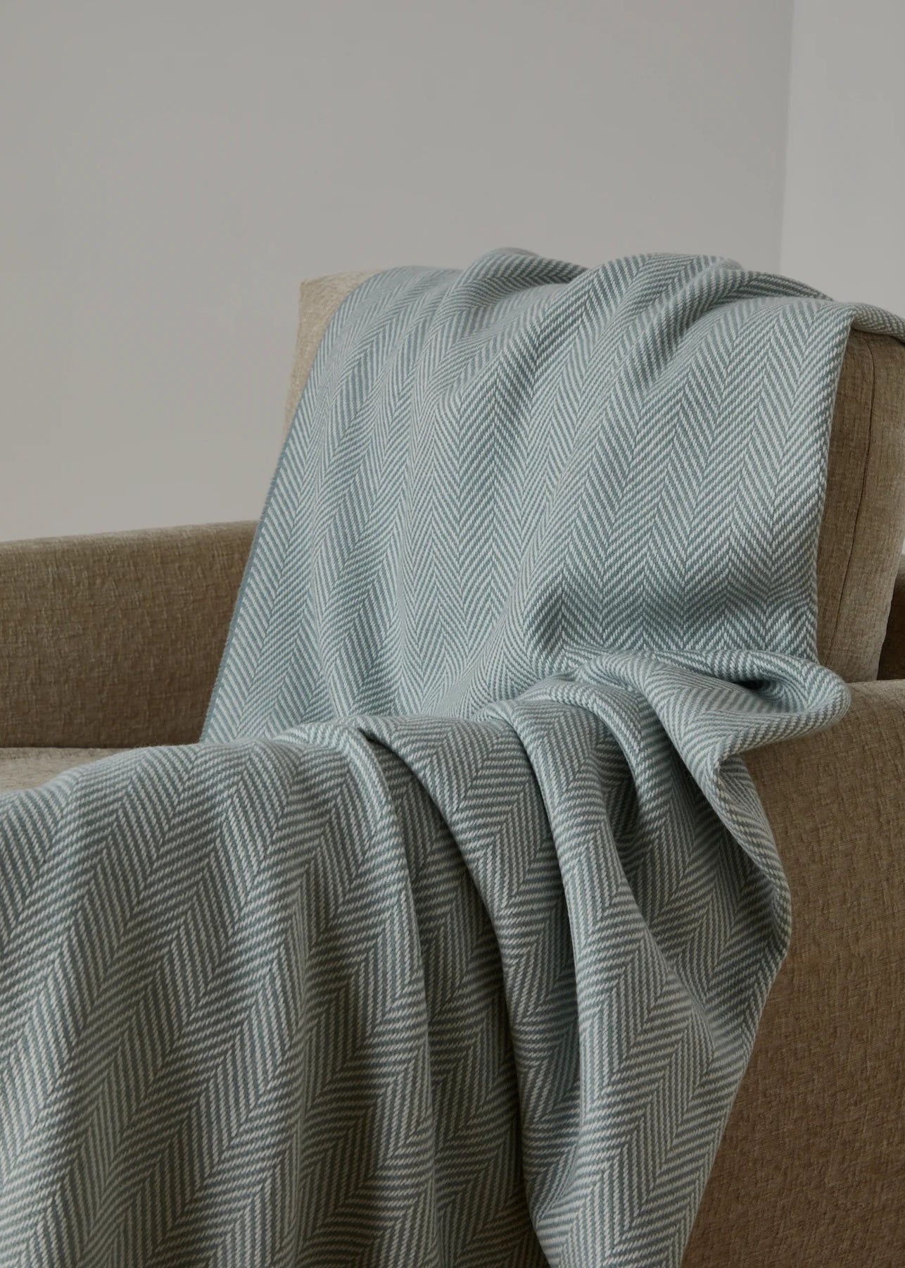 Foxford Cashmere Lambswool Throw | Achill