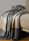 Foxford Downpatrick Cashmere And Lambswool Throw
