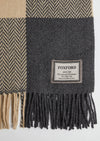 Foxford Downpatrick Cashmere And Lambswool Throw