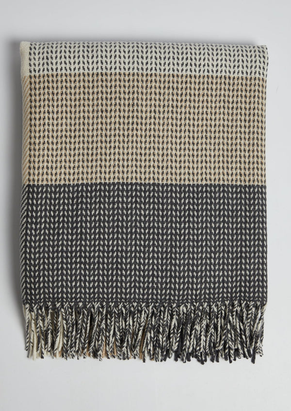 Foxford Downpatrick Cashmere And Lambswool Throw