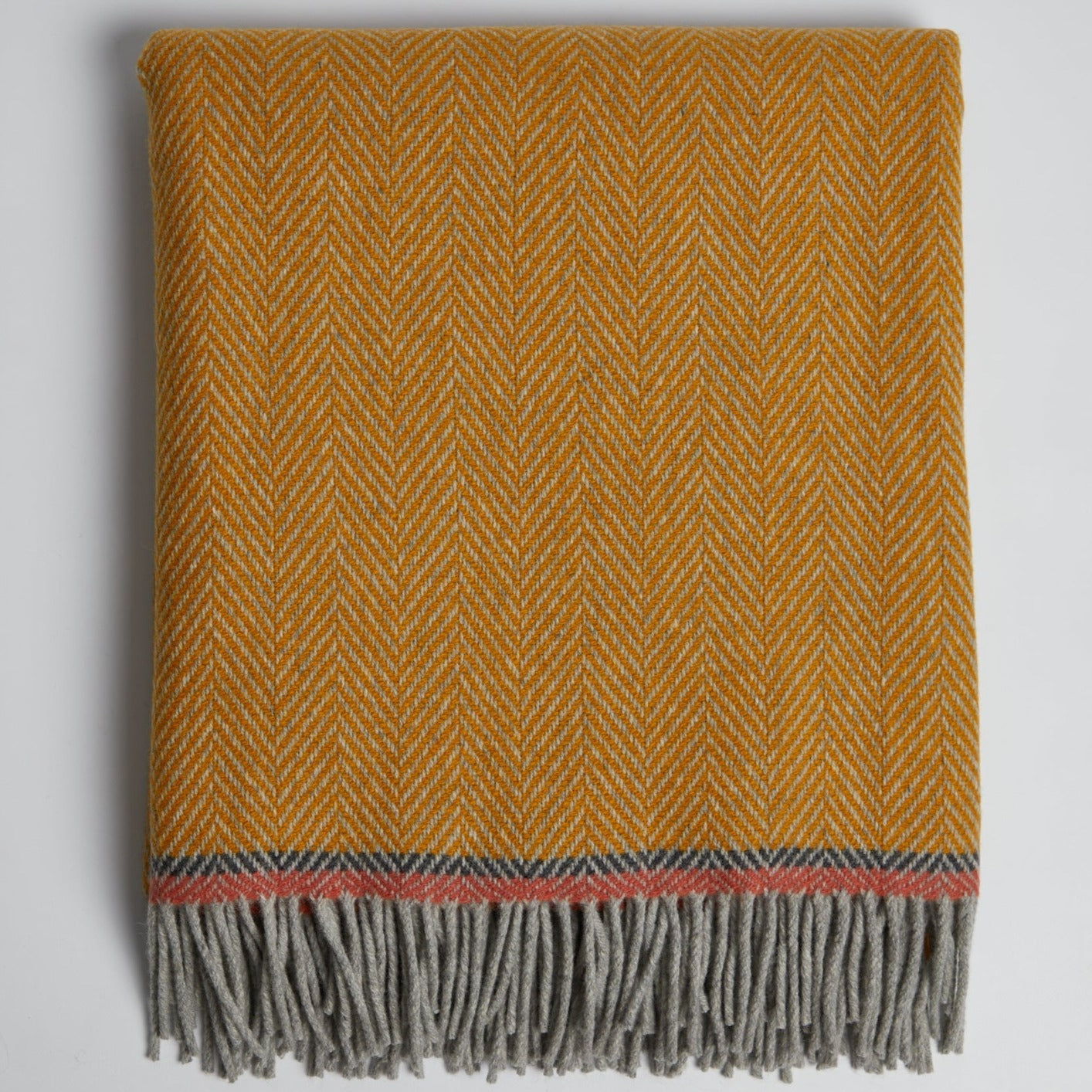 Foxford Moy Cashmere And Lambswool Throw