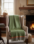 Foxford Barrow Cashmere And Lambswool Throw
