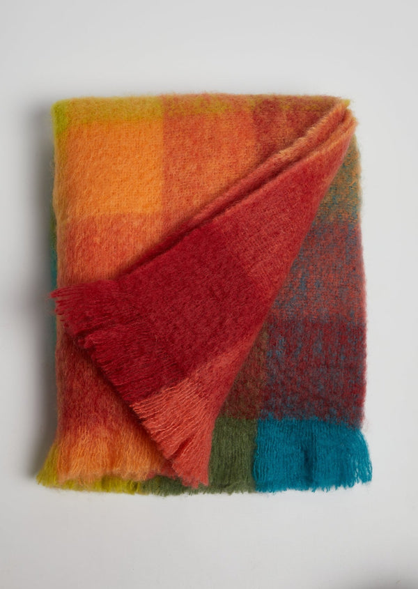 Foxford Cottage Mohair Throw
