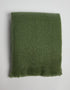 Foxford Dunloe Mohair Throw Sage Green