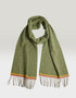Foxford Lambswool Scarf | Green