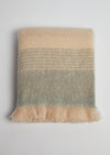 Foxford Neutrals Ombre Mohair Throw