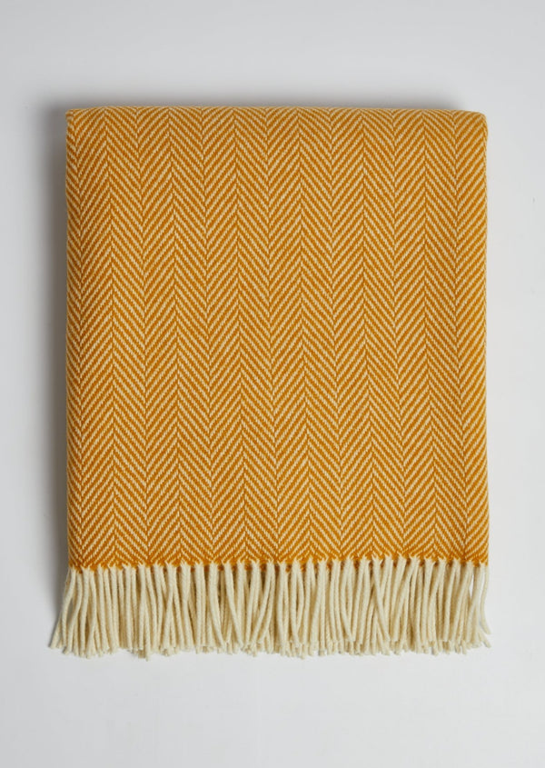 Foxford Innisfree Cashmere And Wool Throw