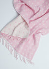 Foxford Pink Spot Baby Blanket