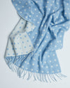 Foxford Blue Spot Baby Blanket
