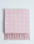 Foxford Baby Blanket | Spotted Pink