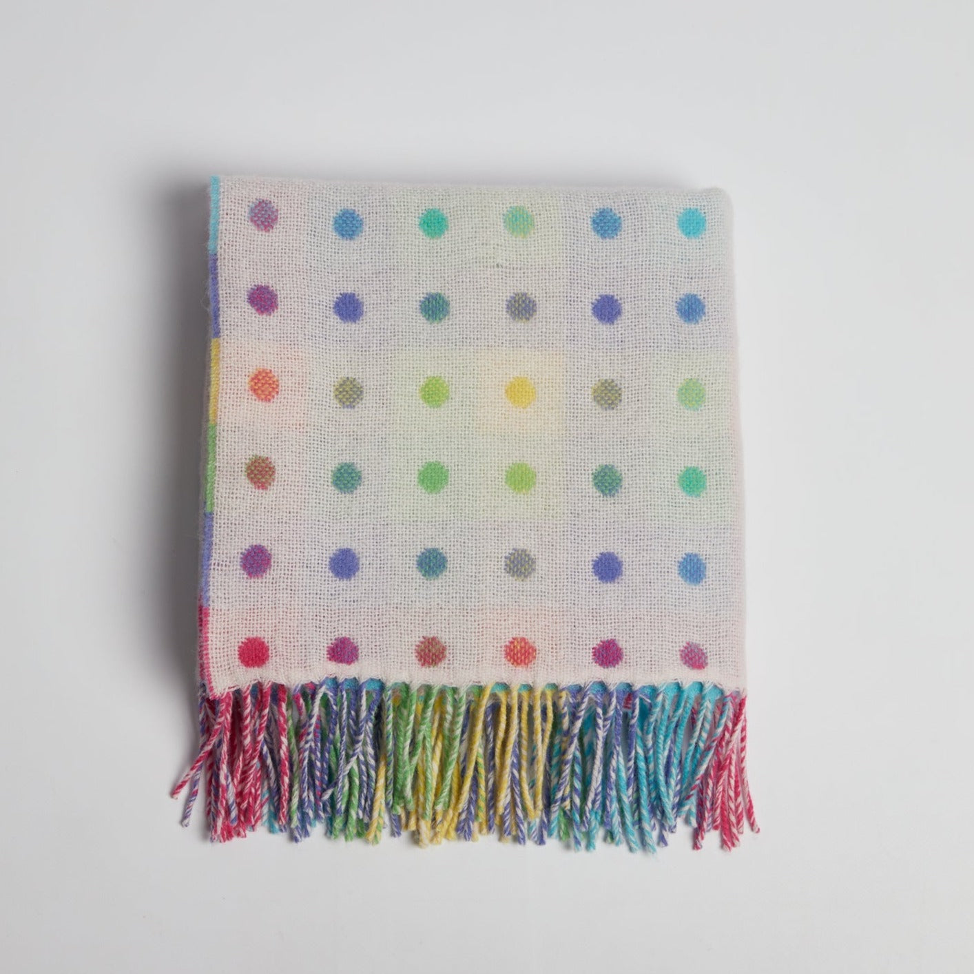 Foxford Multi Color Spot Baby Blanket