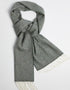 Foxford Lambswool Scarf | Mallard Green