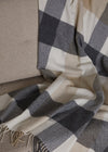 Foxford Classic Check Lambswool Throw