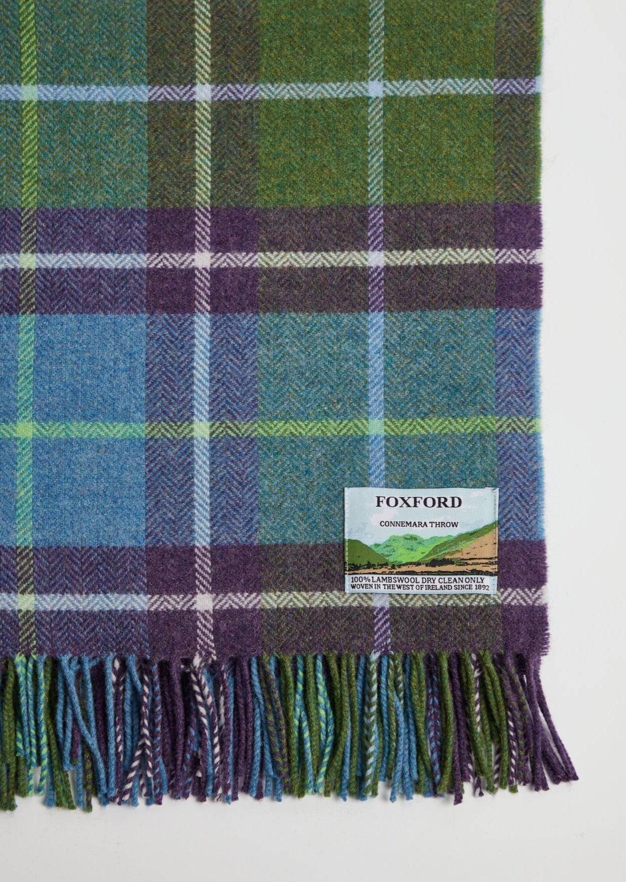 Foxford Connemara Lambswool Throw