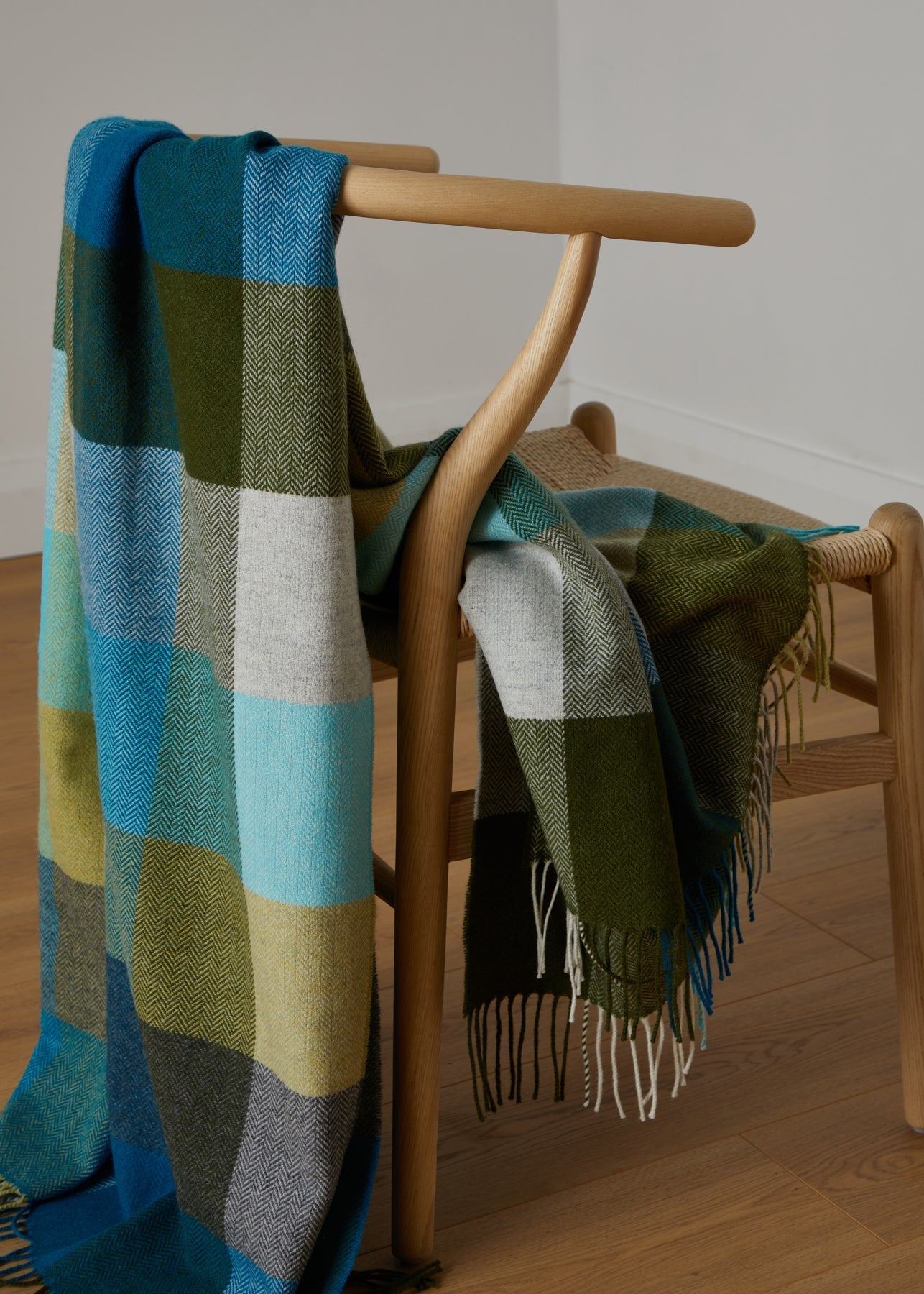 Foxford Neale Multi Check Throw