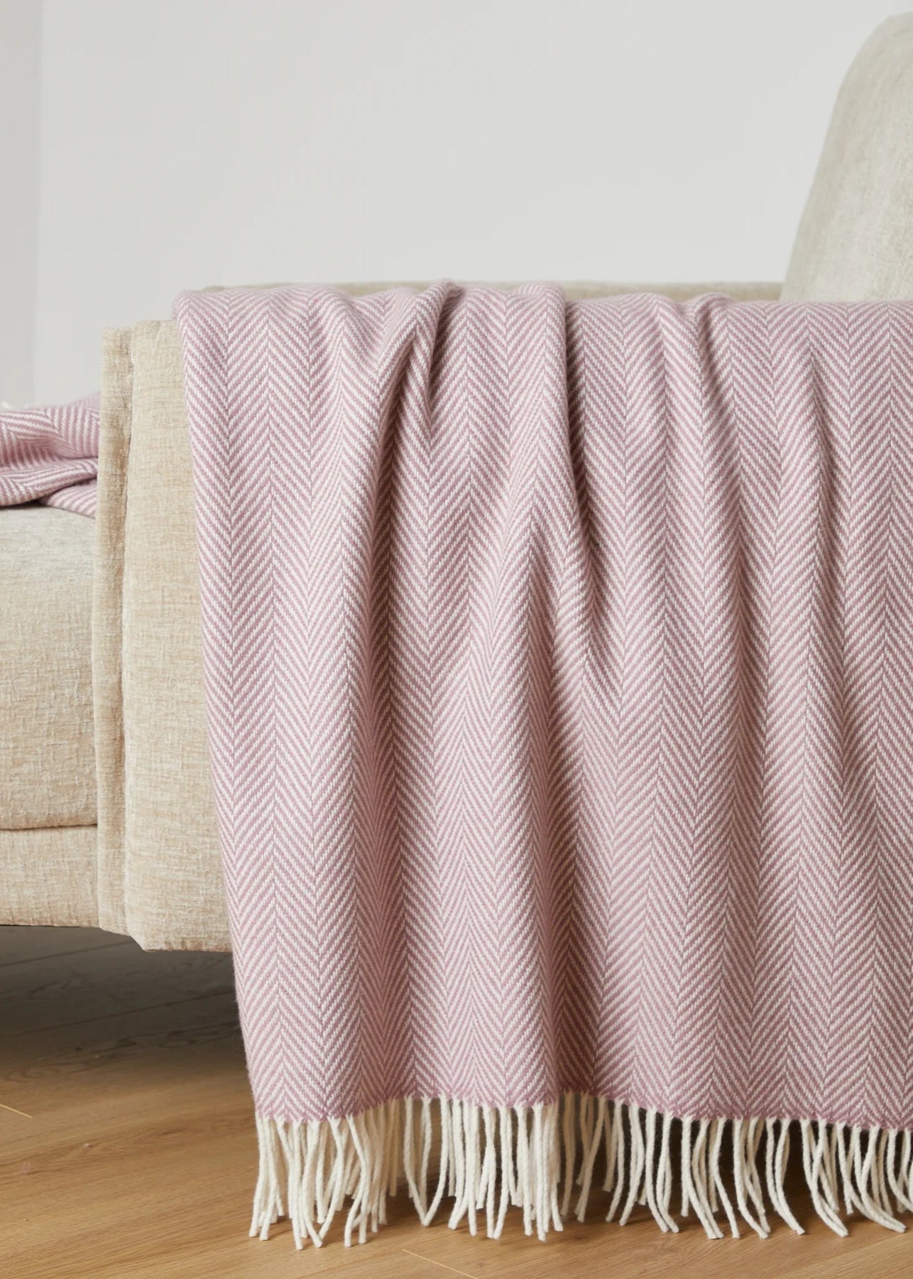 Foxford Cashmere Lambswool Throw | Maeve