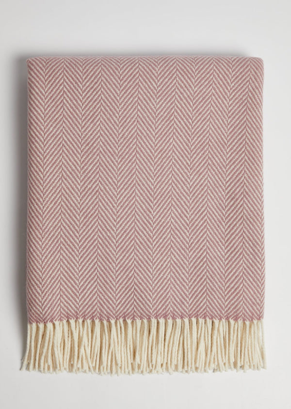 Foxford Maeve Cashmere And Lambswool Throw