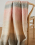 Foxford Mohair Throw | Neutrals Ombre