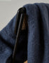 Foxford Mohair Throw | Hauge Blue
