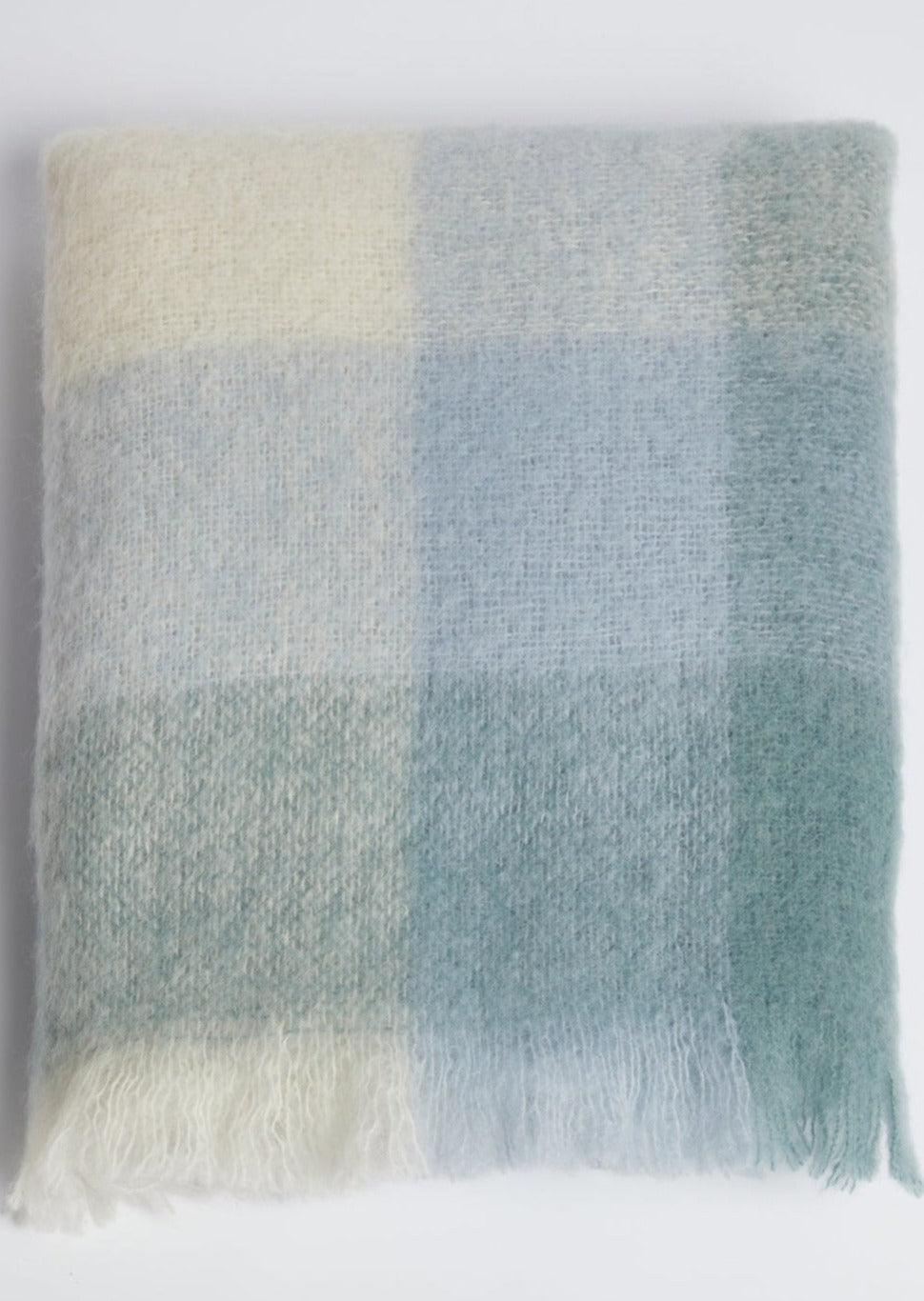 Foxford Clew Bay Topaz Mohair Throw