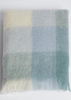 Foxford Clew Bay Topaz Mohair Throw