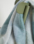 Foxford Clew Bay Topaz Mohair Throw