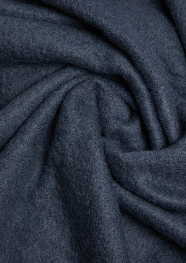 Foxford Hauge Blue Mohair Throw