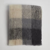 Foxford Classic Check Mohair Throw