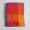 Foxford Colour Block Mohair Throw