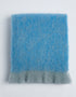 Foxford Inishowen Mohair Throw | Mayo Blue