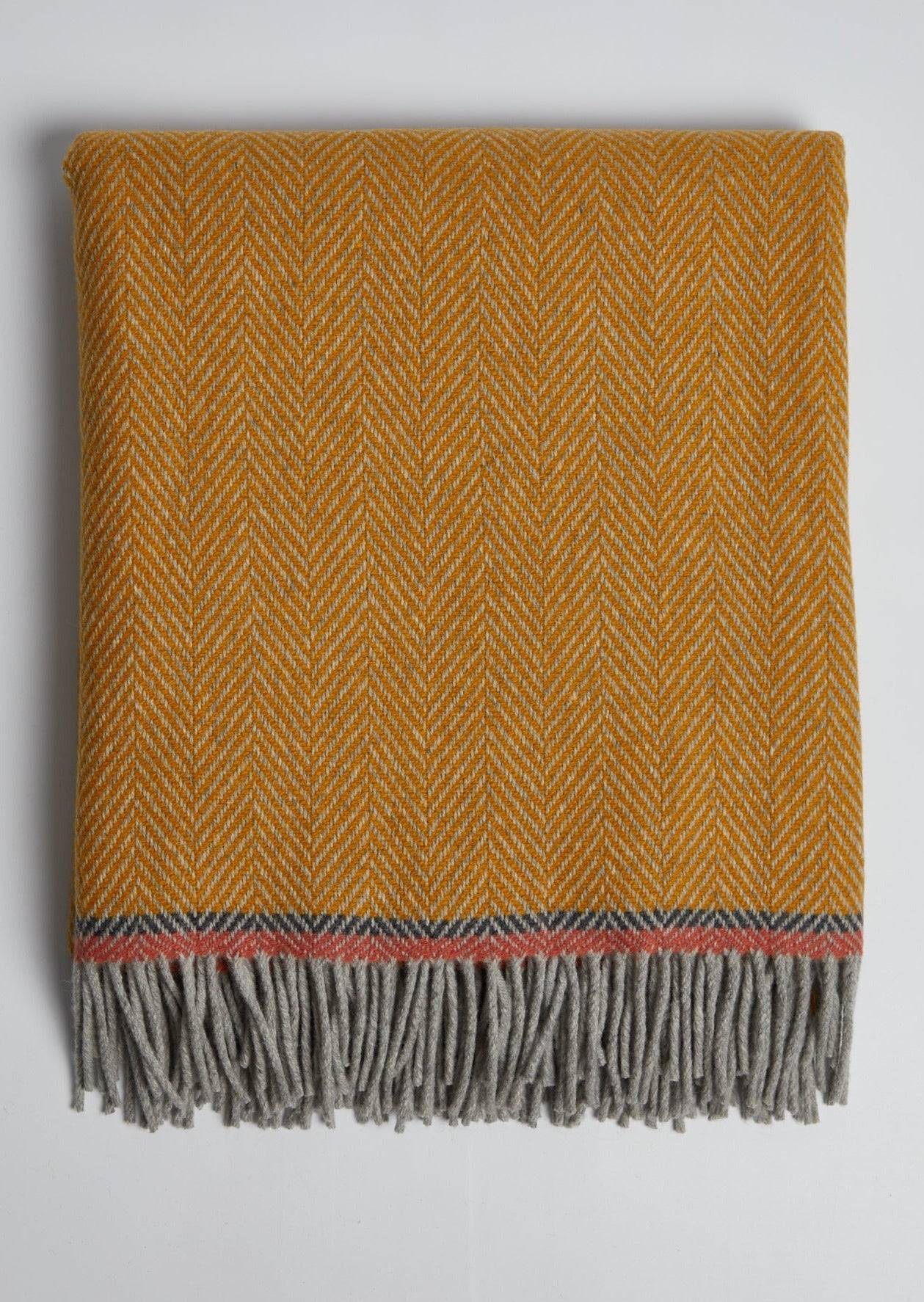 Foxford Moy Cashmere And Lambswool Throw