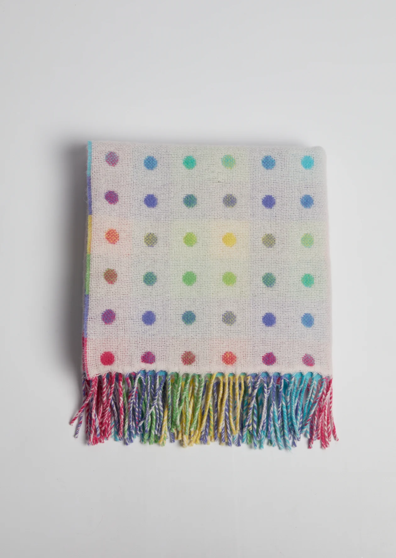 Foxford Multi Color Spot Baby Blanket