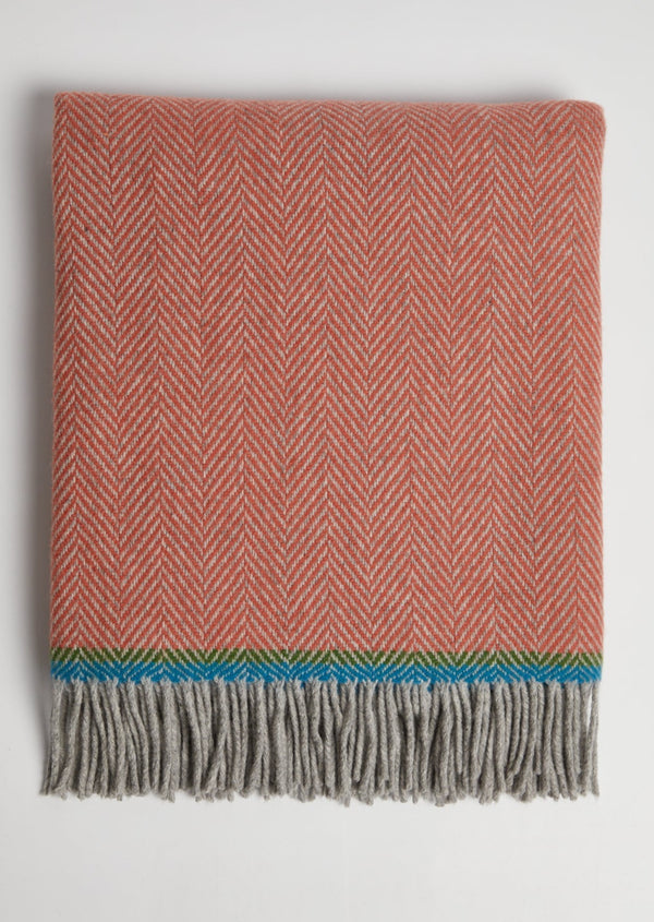 Foxford Shannon Cashmere and Lambswool Throw