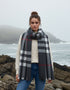 Foxford Giant Merino Scarf | Classic Checkered