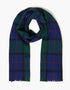 Foxford Giant Merino Scarf | Classic Tartan