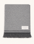Foxford Cillian Lambswool Throw | Graphite