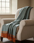 Foxford Tadgh Lambswool Throw | Irish Wool Blanket