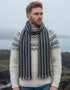 Mucros Donegal Scarf | Charcoal