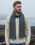 Mucros Donegal Scarf | Charcoal