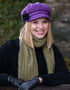 Ladies Mucros Newsboy | Purple