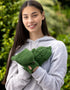 Erin Aran Cable Hunter Gloves | Green