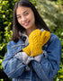 Aran Cable Mittens | Sunflower