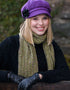 Mucros Atlantic Scarf | Green Lavender