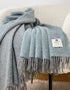 McNutt Pure Wool Throw | Seaspray